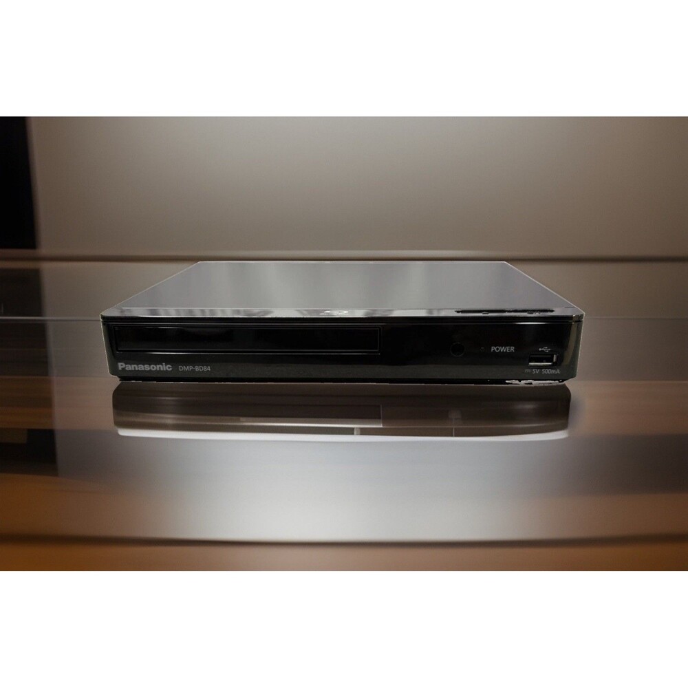Panasonic DMP-BD84P-K Full HD Dolby Digital Blu-Ray DVD Player Black